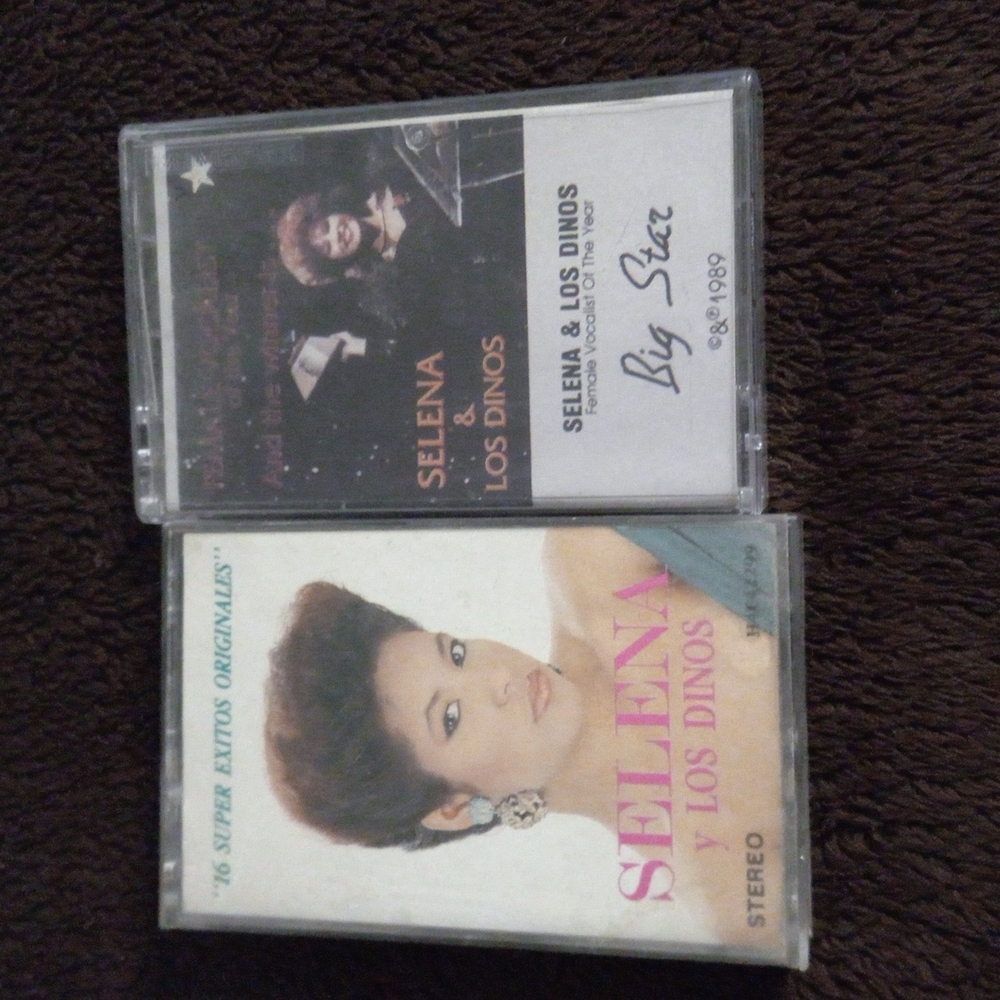 Vintage Selena Quintanilla 1980 cassettes